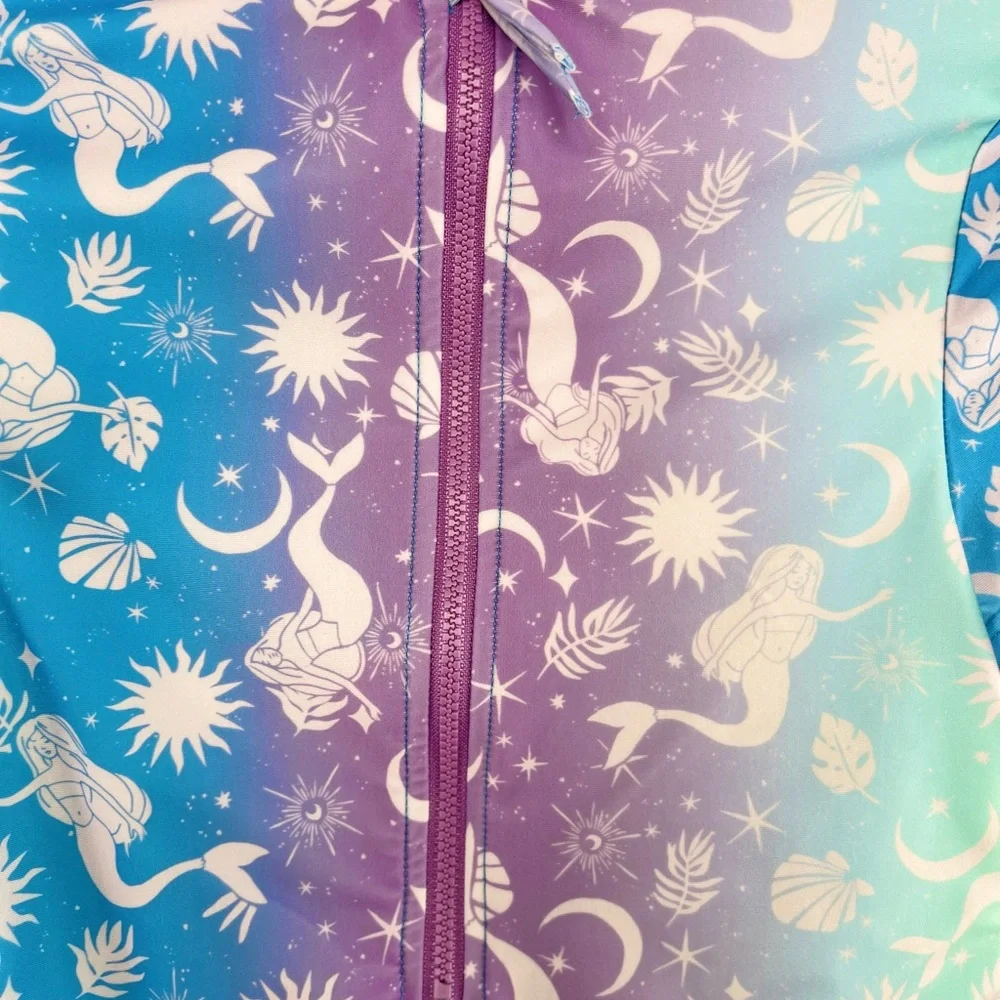 Girls' Mermaid One Piece Rash Guard - Cat & Jack